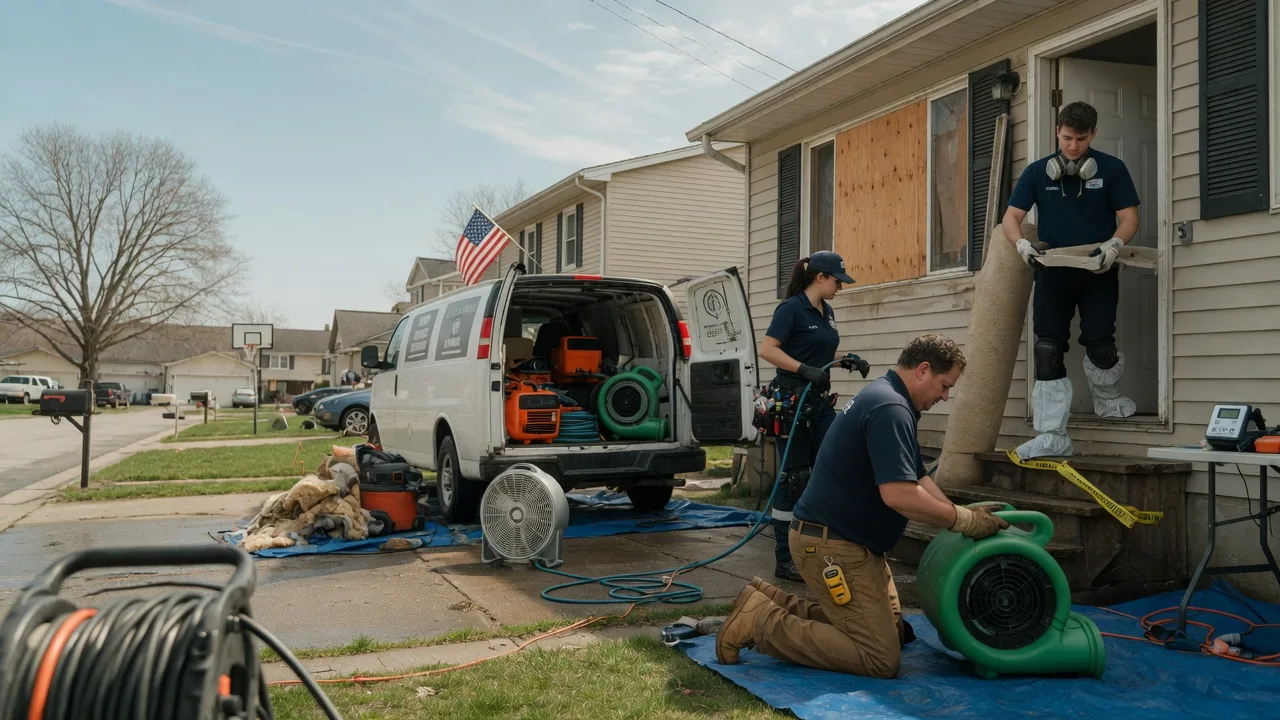 Water Damage Restoration in Dickson, TN near me